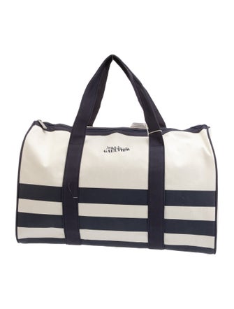 Jean Paul Gaultier Canvas Weekender Bag