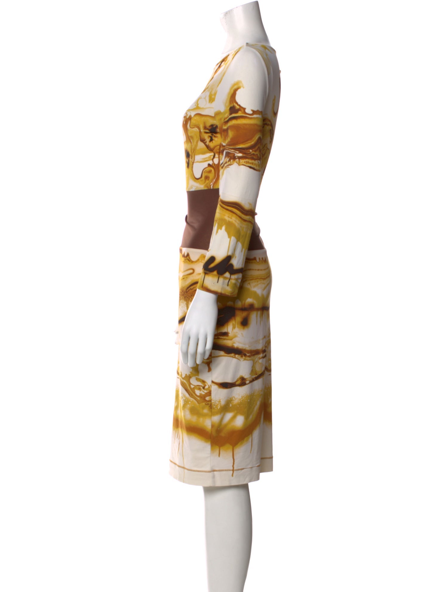 Jean Paul Gaultier Soleil Vintage Knee-Length Dress