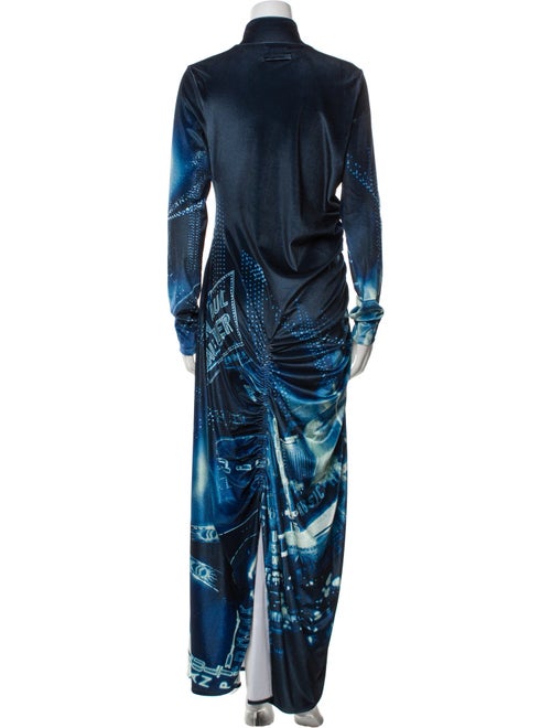 Jean Paul Gaultier Printed Long Dress