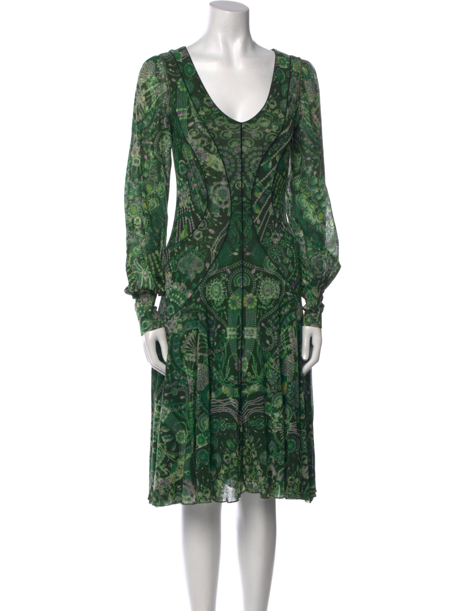 Jean Paul Gaultier Soleil Vintage Knee-Length Dress