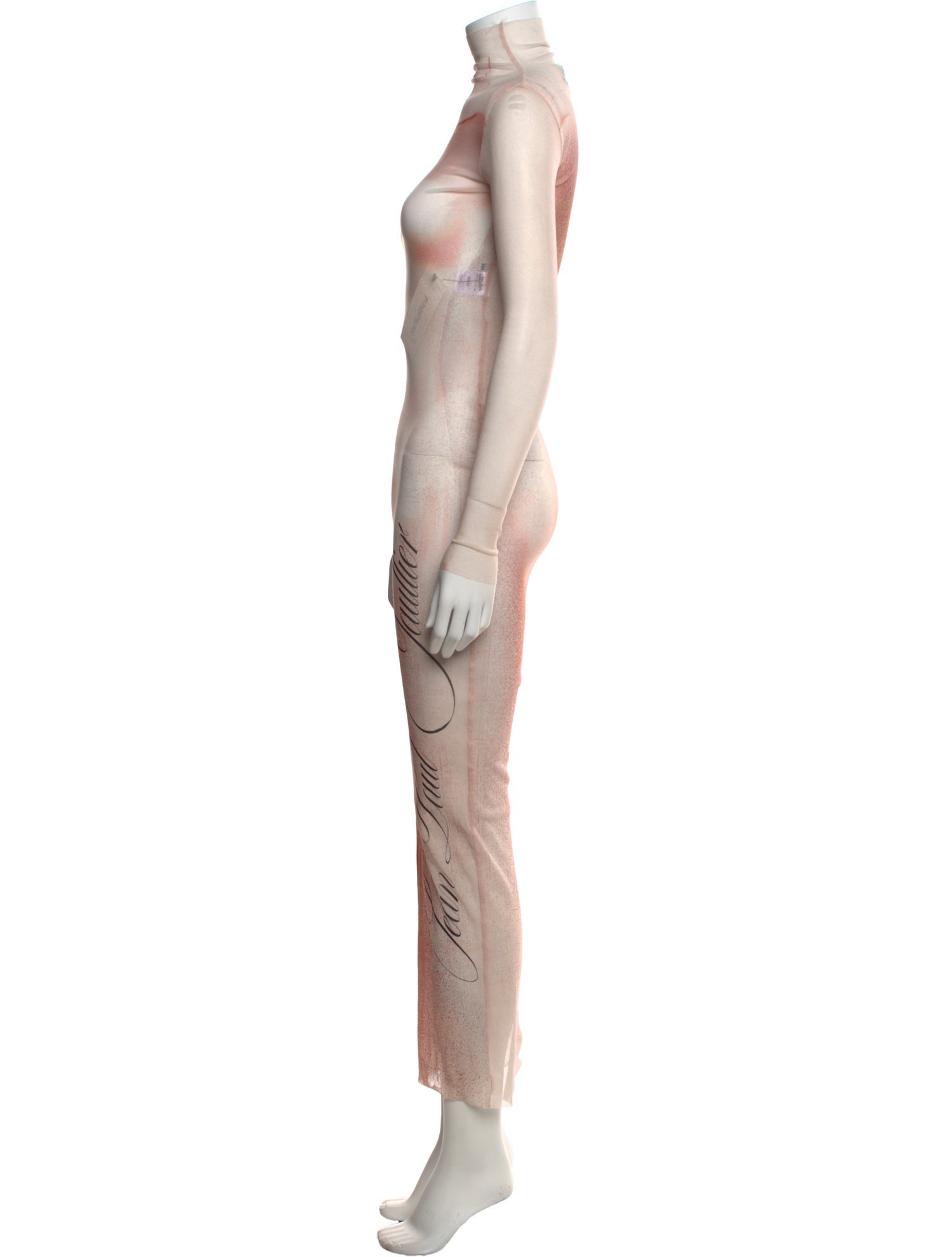 Jean Paul Gaultier Graphic Print Long Dress