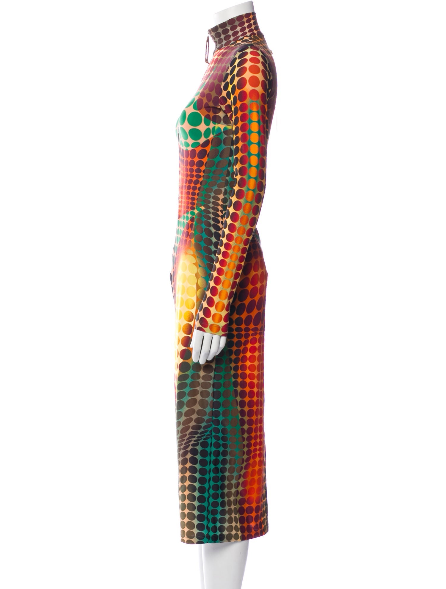 Jean Paul Gaultier Printed Long Dress