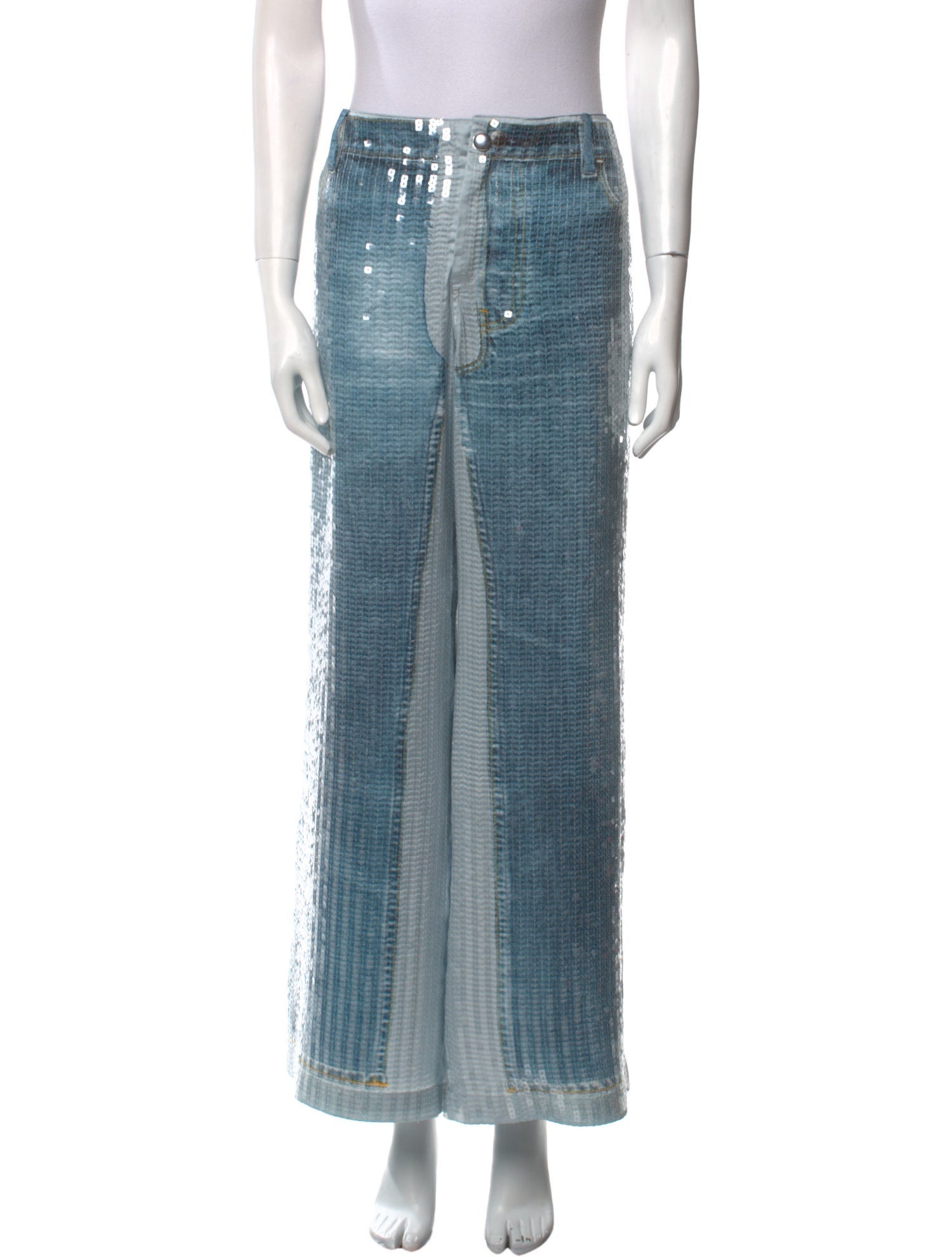 Jean Paul Gaultier Wide Leg Pants