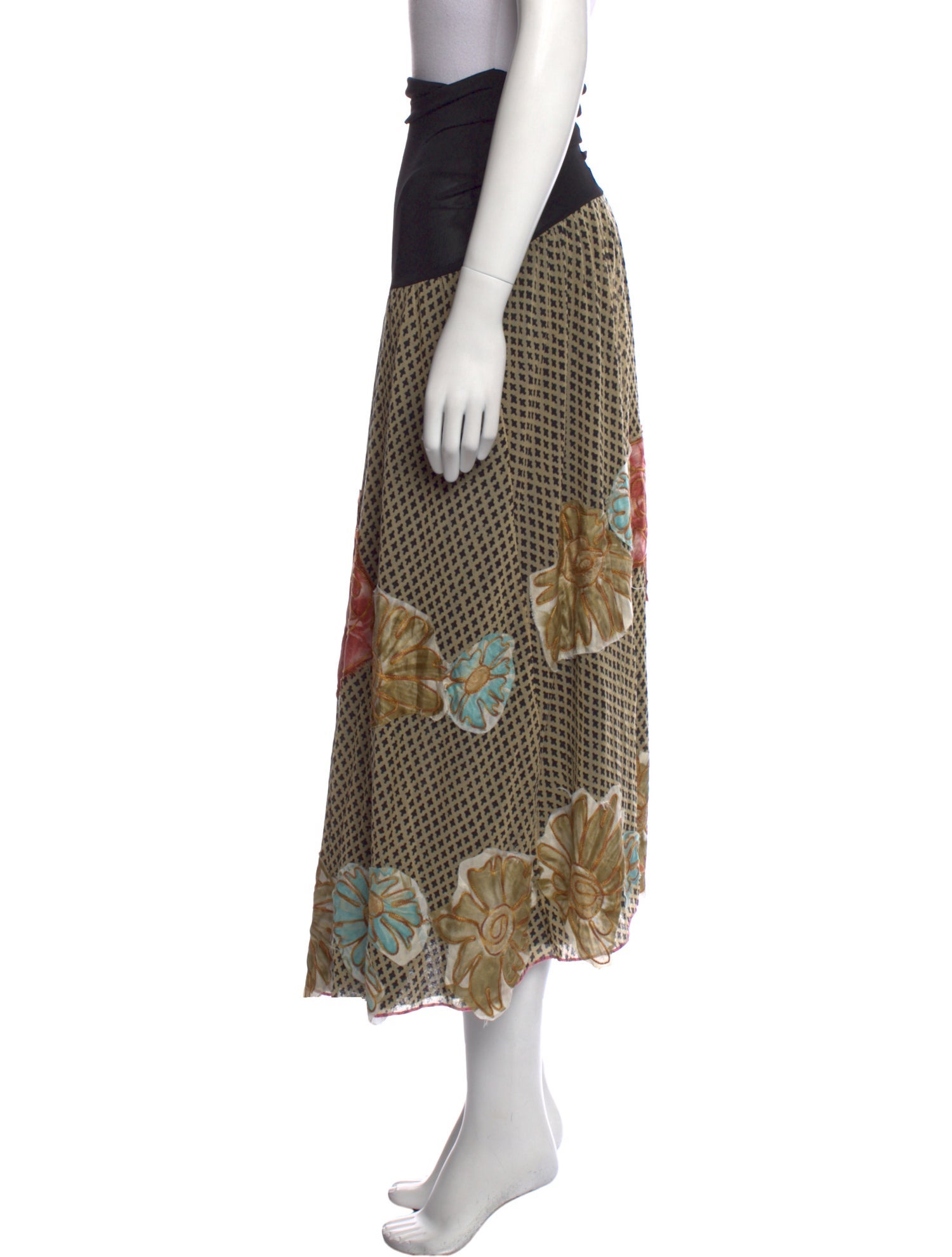 Jean Paul Gaultier Vintage Midi Length Skirt