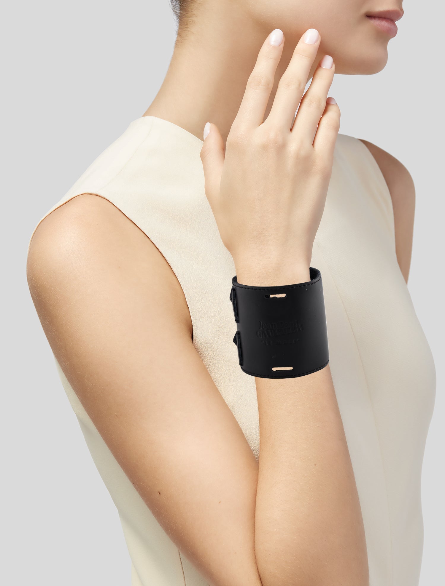 Jean Paul Gaultier Leather Wrap Bracelet