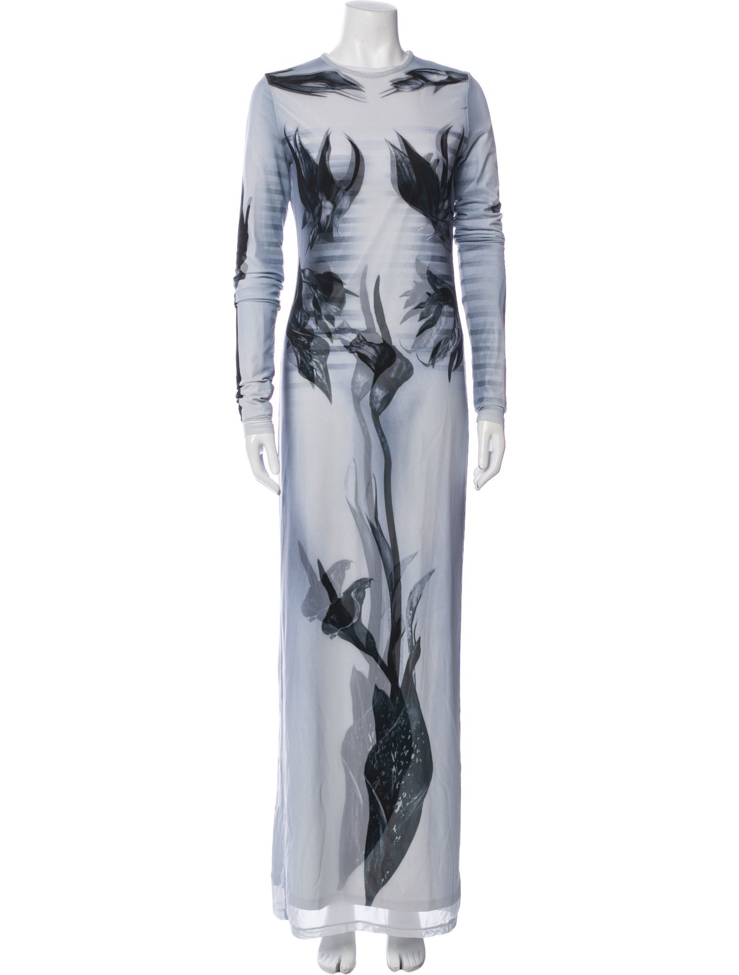 Jean Paul Gaultier Printed Long Dress