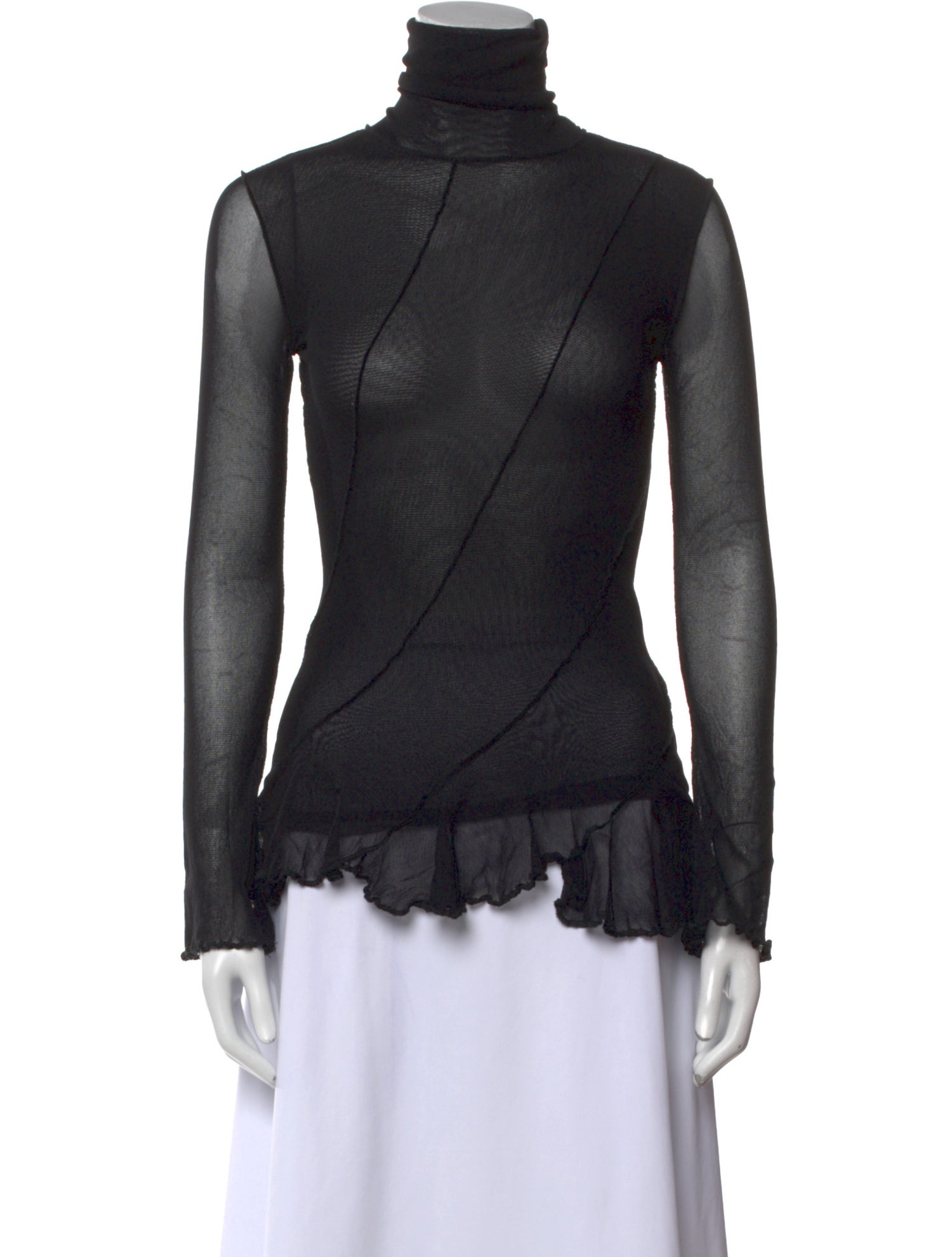 Jean Paul Gaultier Soleil Vintage Turtleneck Top