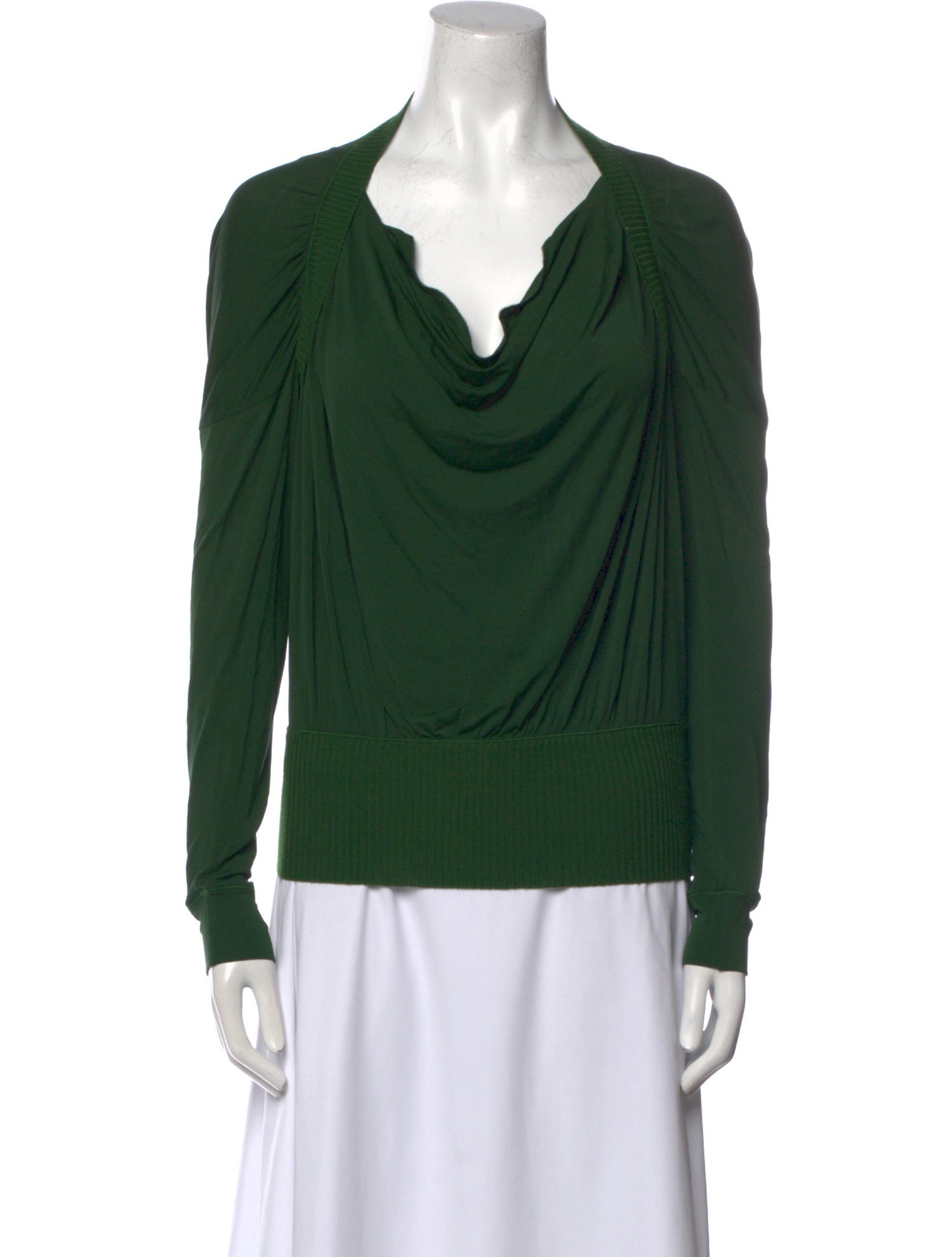 Jean Paul Gaultier Soleil Vintage Cowl Neck Top