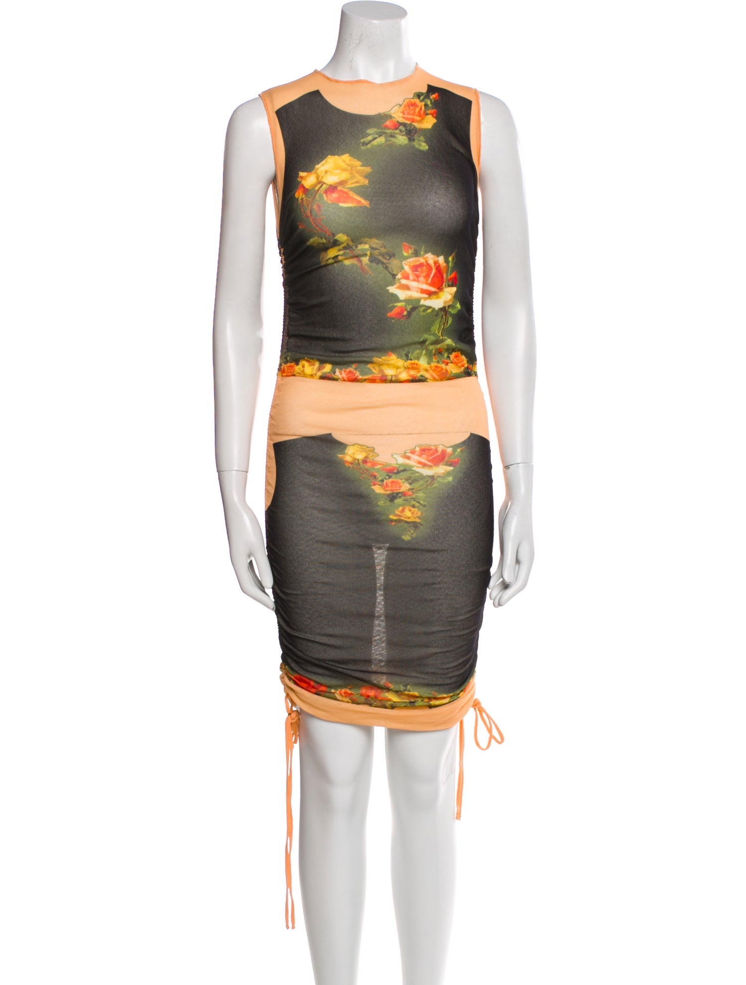 Jean Paul Gaultier Printed Mini Dress