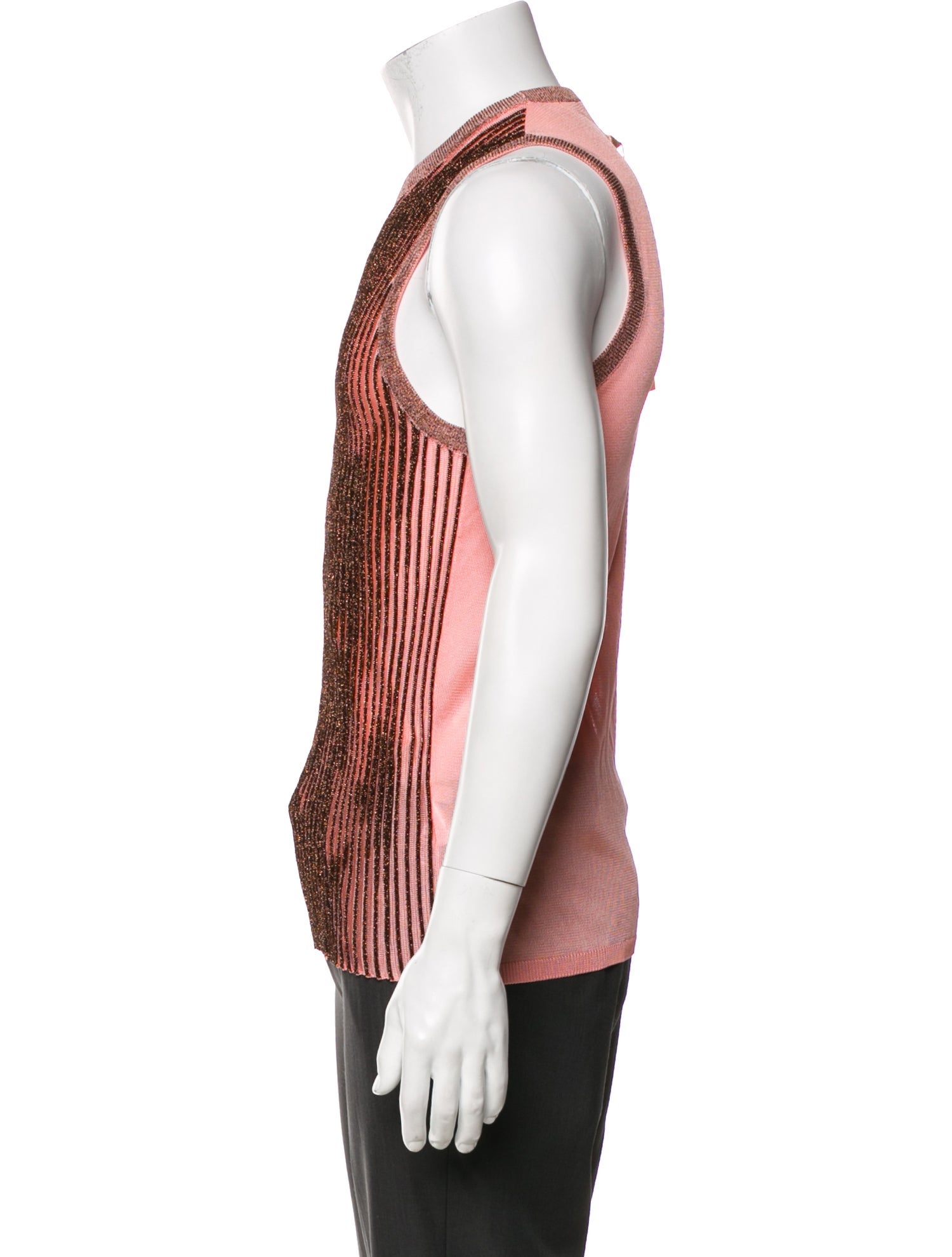 Jean Paul Gaultier Striped Crew Neck T-Shirt w/ Tags