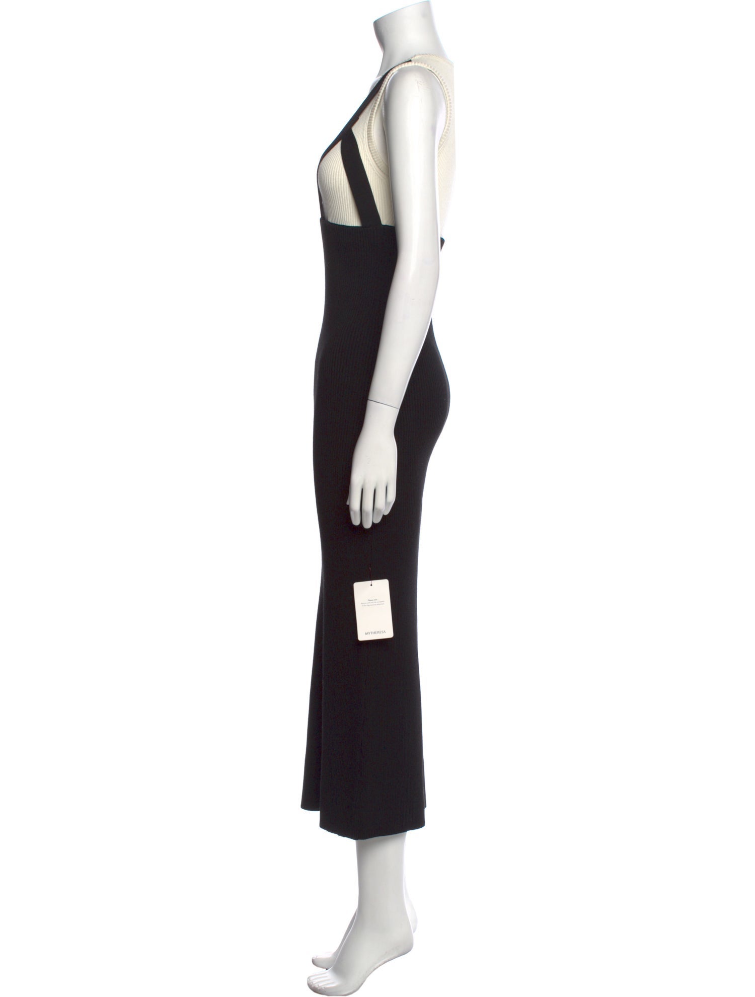 Jean Paul Gaultier V-Neck Long Dress