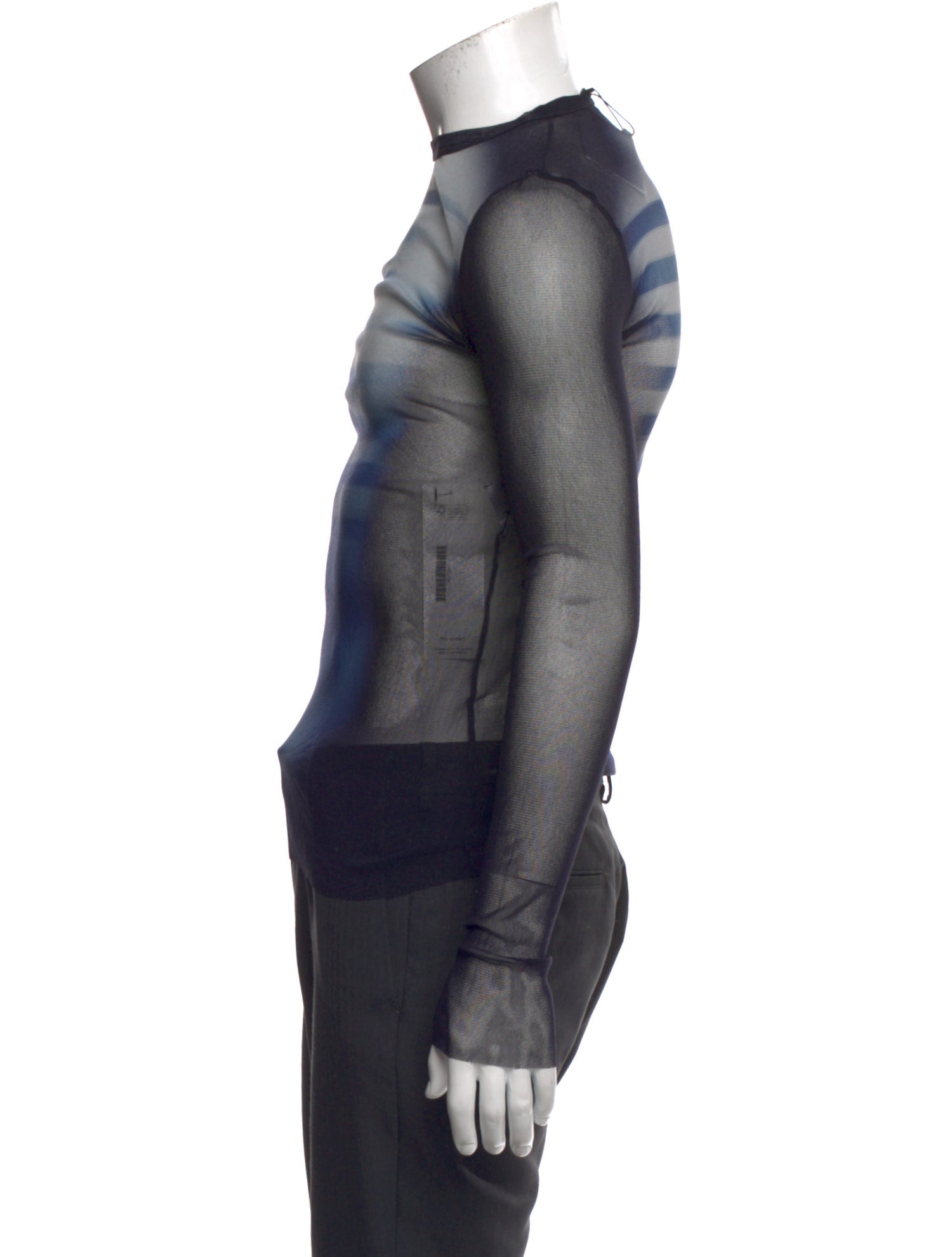 Jean Paul Gaultier Printed Crew Neck Henley