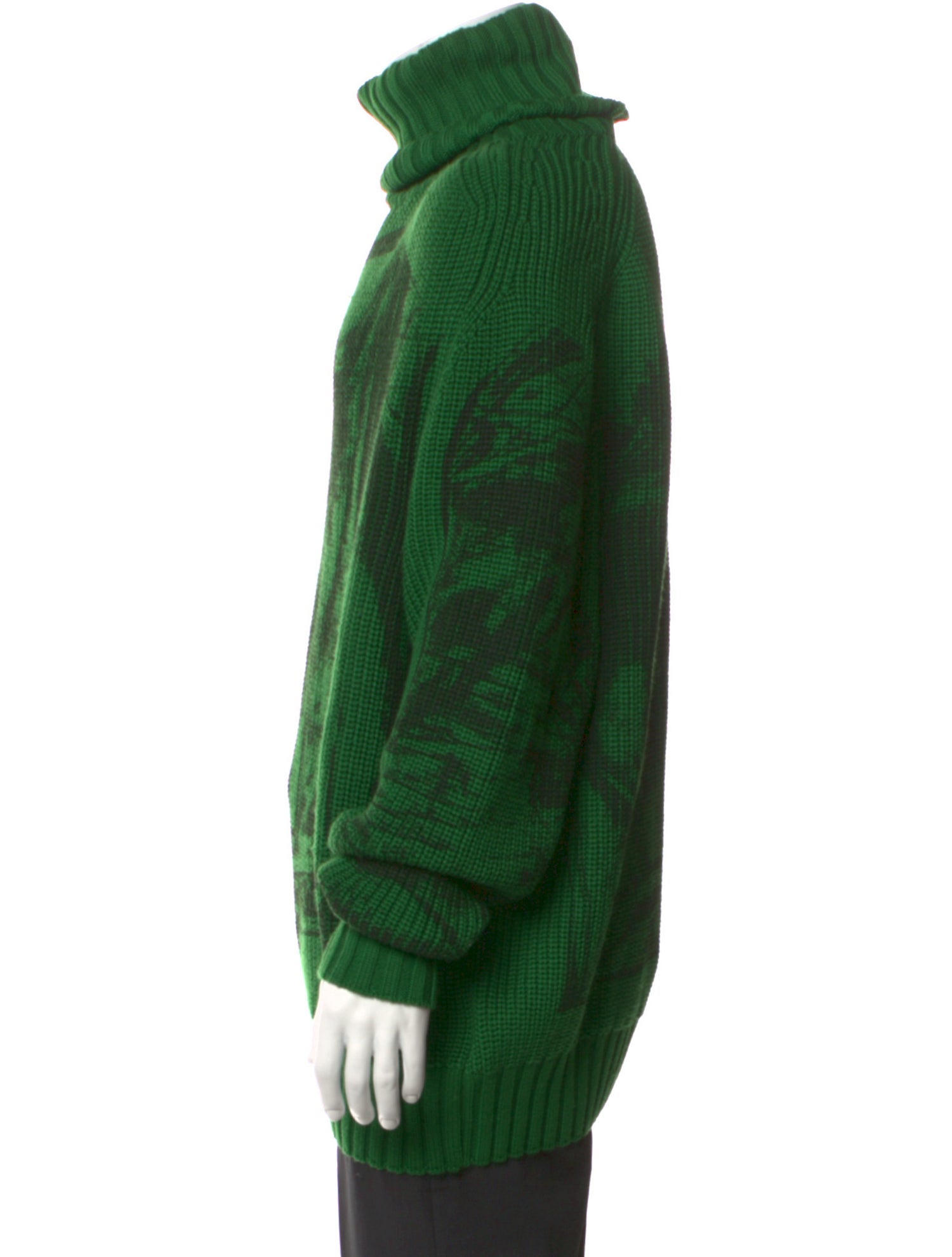 Jean Paul Gaultier Merino Wool Turtleneck Pullover