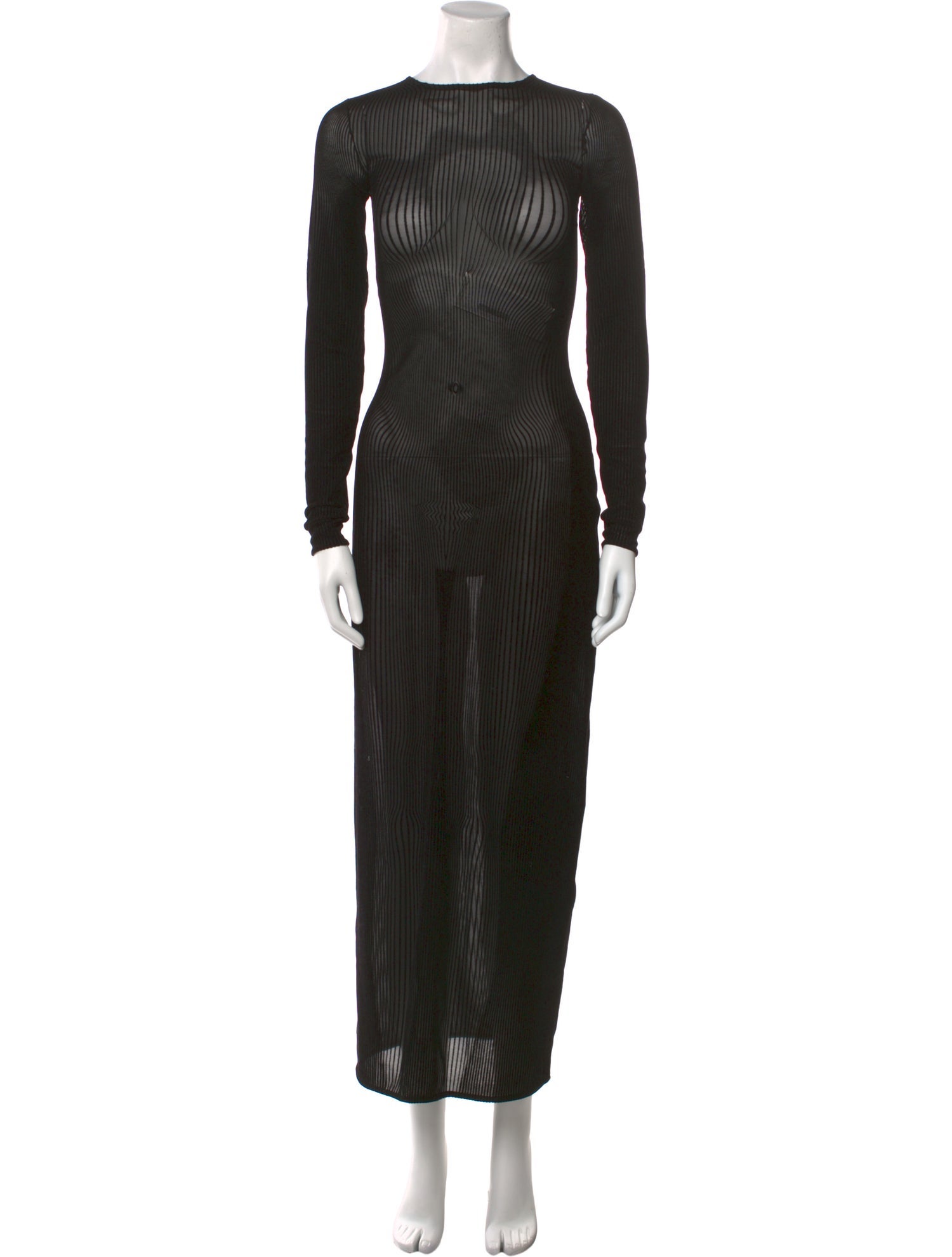 Jean Paul Gaultier Scoop Neck Long Dress w/ Tags