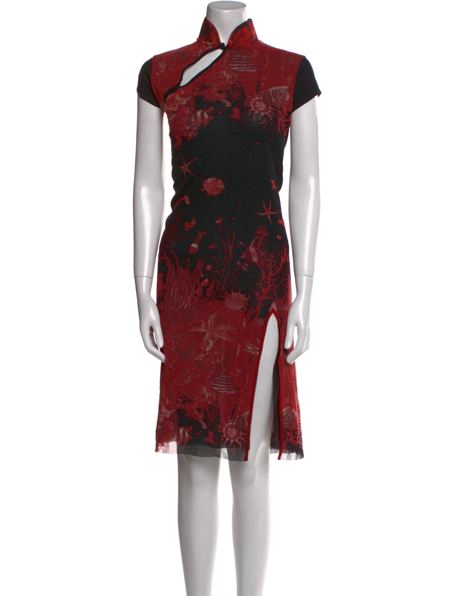 Jean Paul Gaultier Soleil Vintage Knee-Length Dress