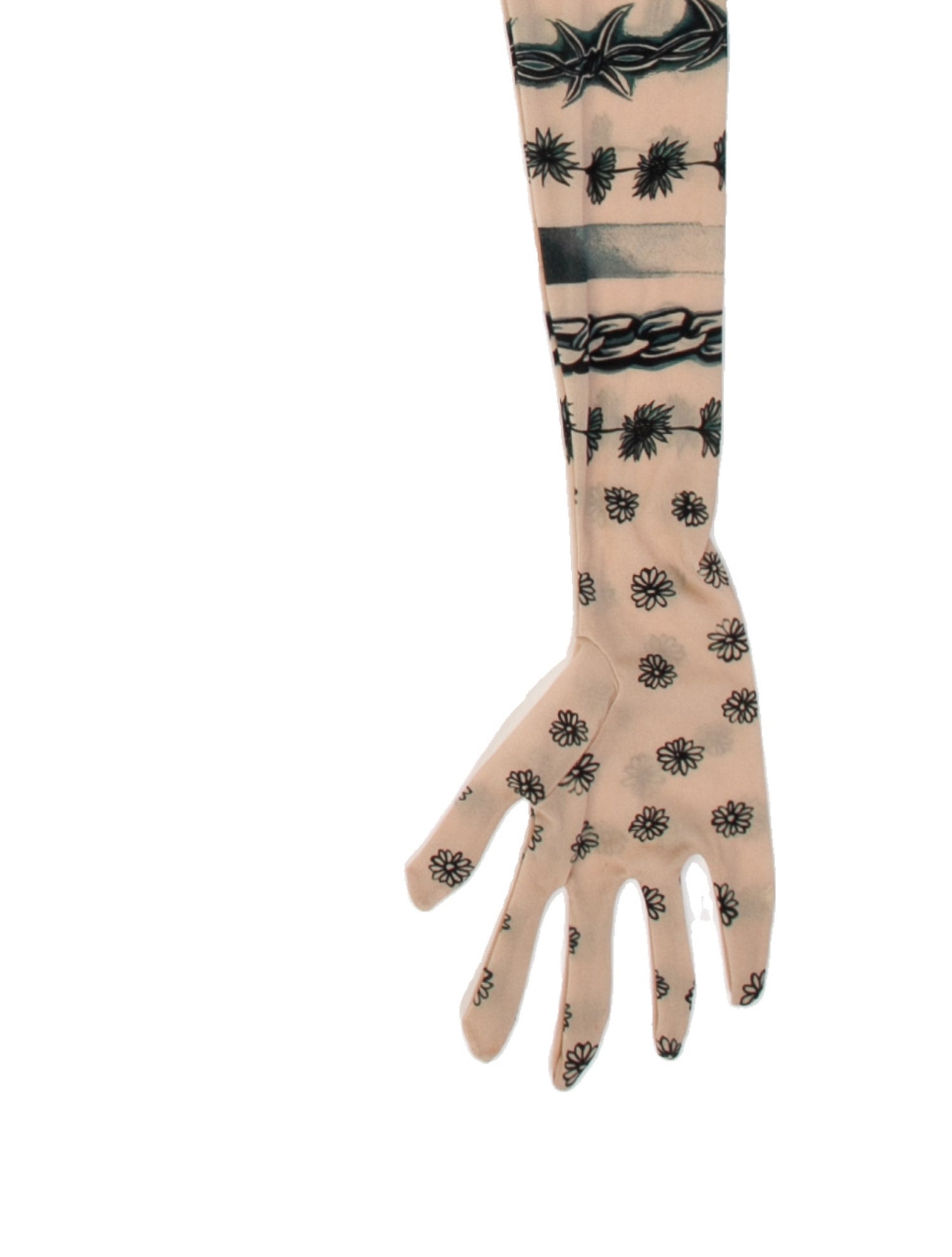 Jean Paul Gaultier x KNWLS Printed Strapless Bodysuit