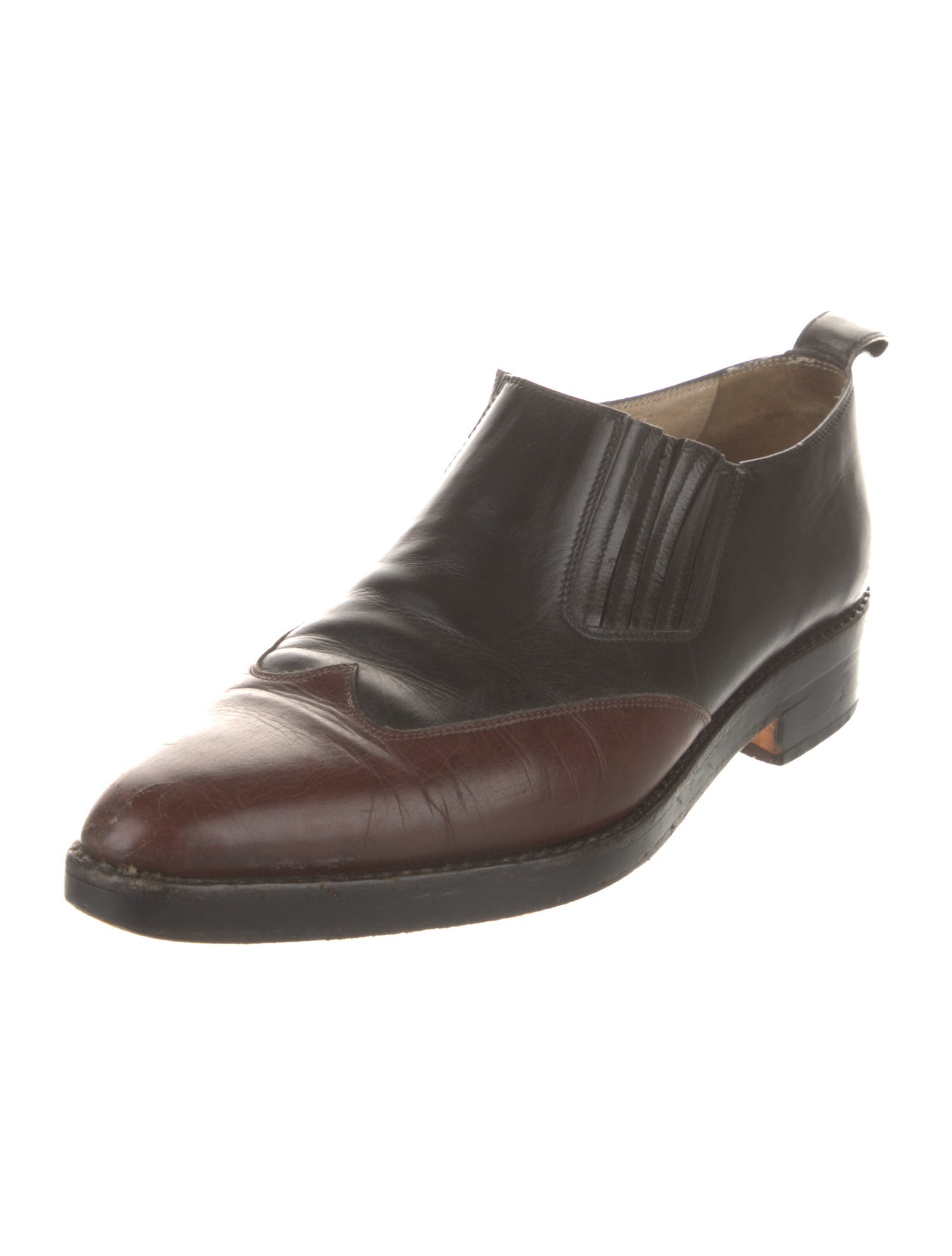 Jean Paul Gaultier Vintage Leather Dress Loafers