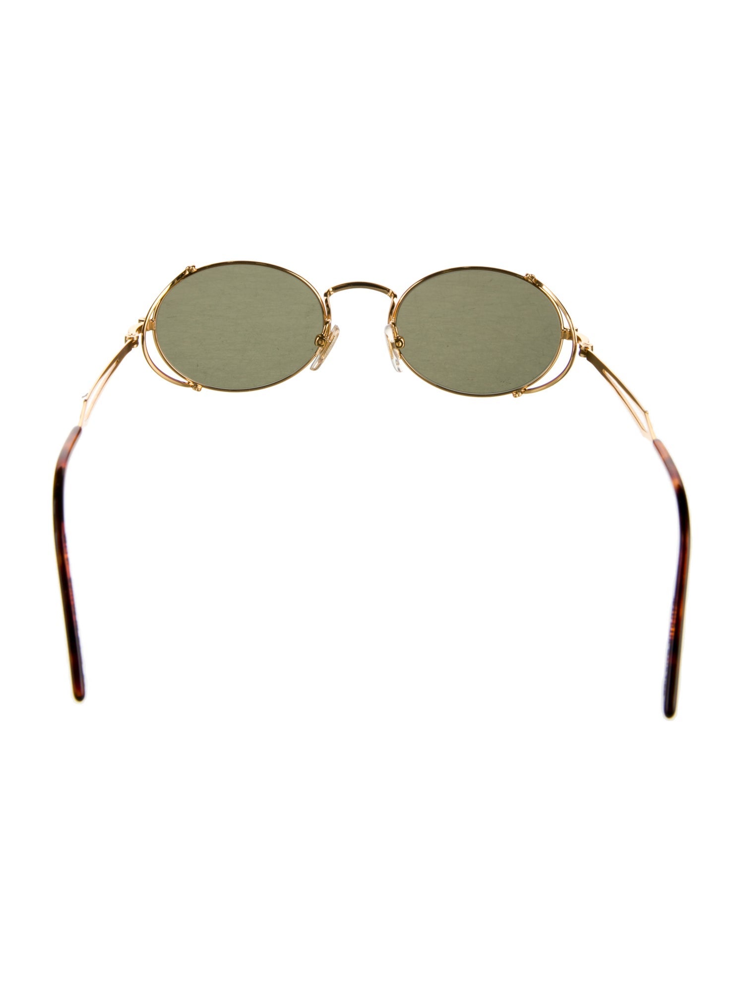 Jean Paul Gaultier Round Tinted Sunglasses