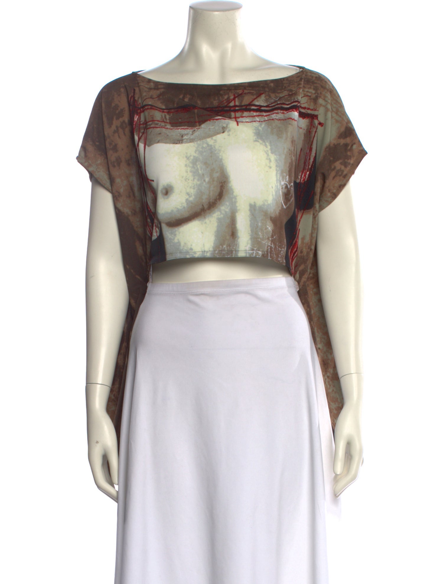 Jean Paul Gaultier Vintage 1999 Crop Top