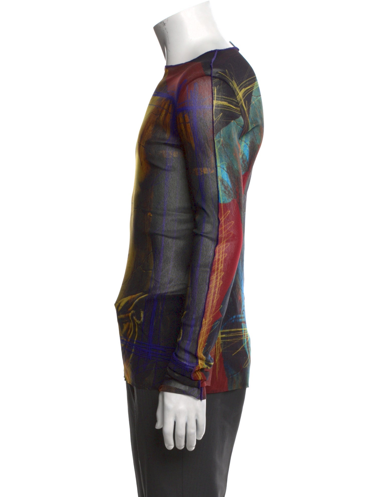 Jean Paul Gaultier Graphic Print Crew Neck T-Shirt