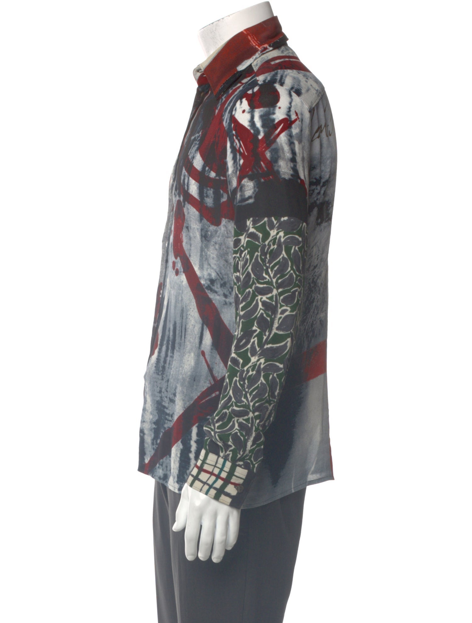 Jean Paul Gaultier 2001 Printed Top