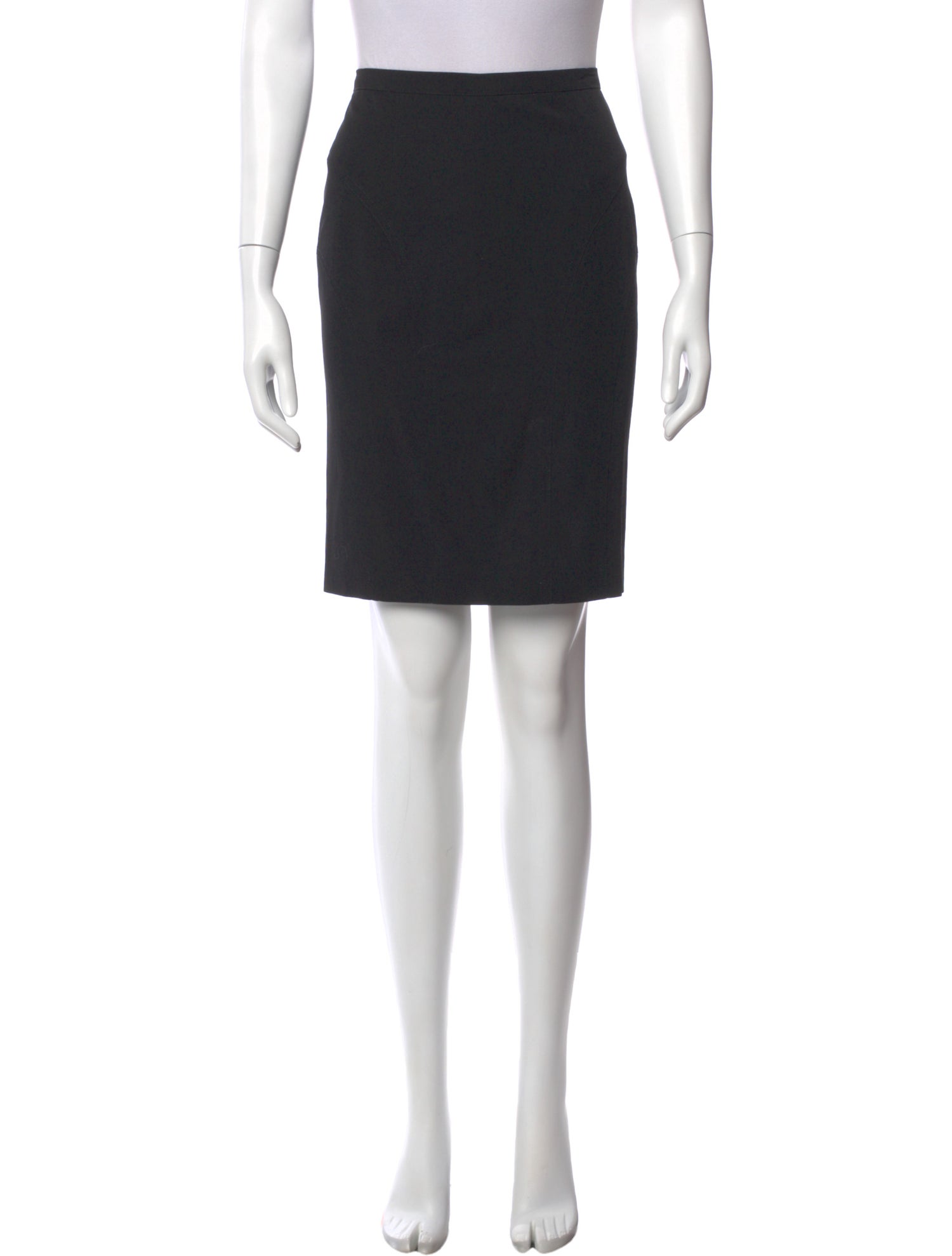 Jean Paul Gaultier Wool Knee-Length Skirt