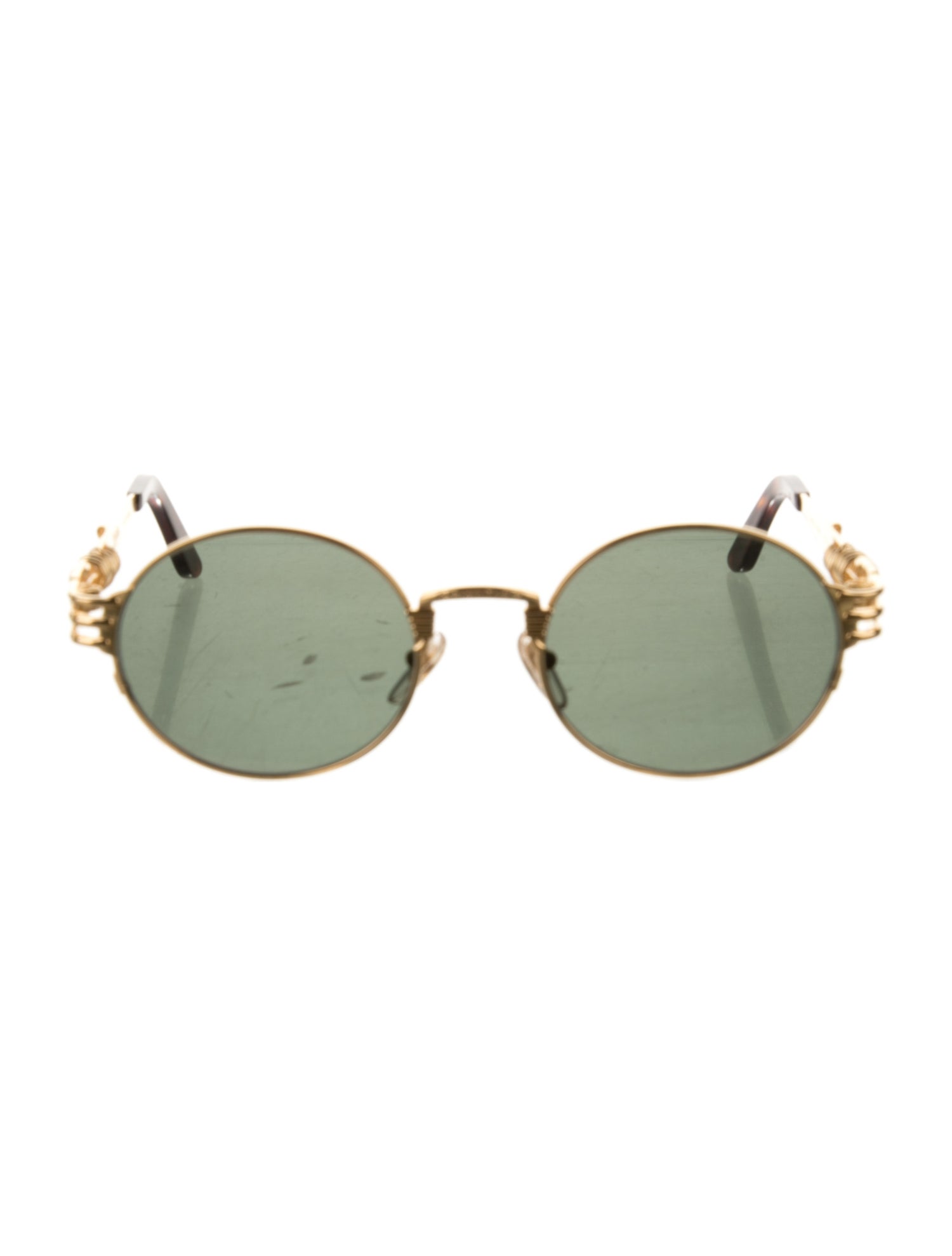 Jean Paul Gaultier Round Tinted Sunglasses