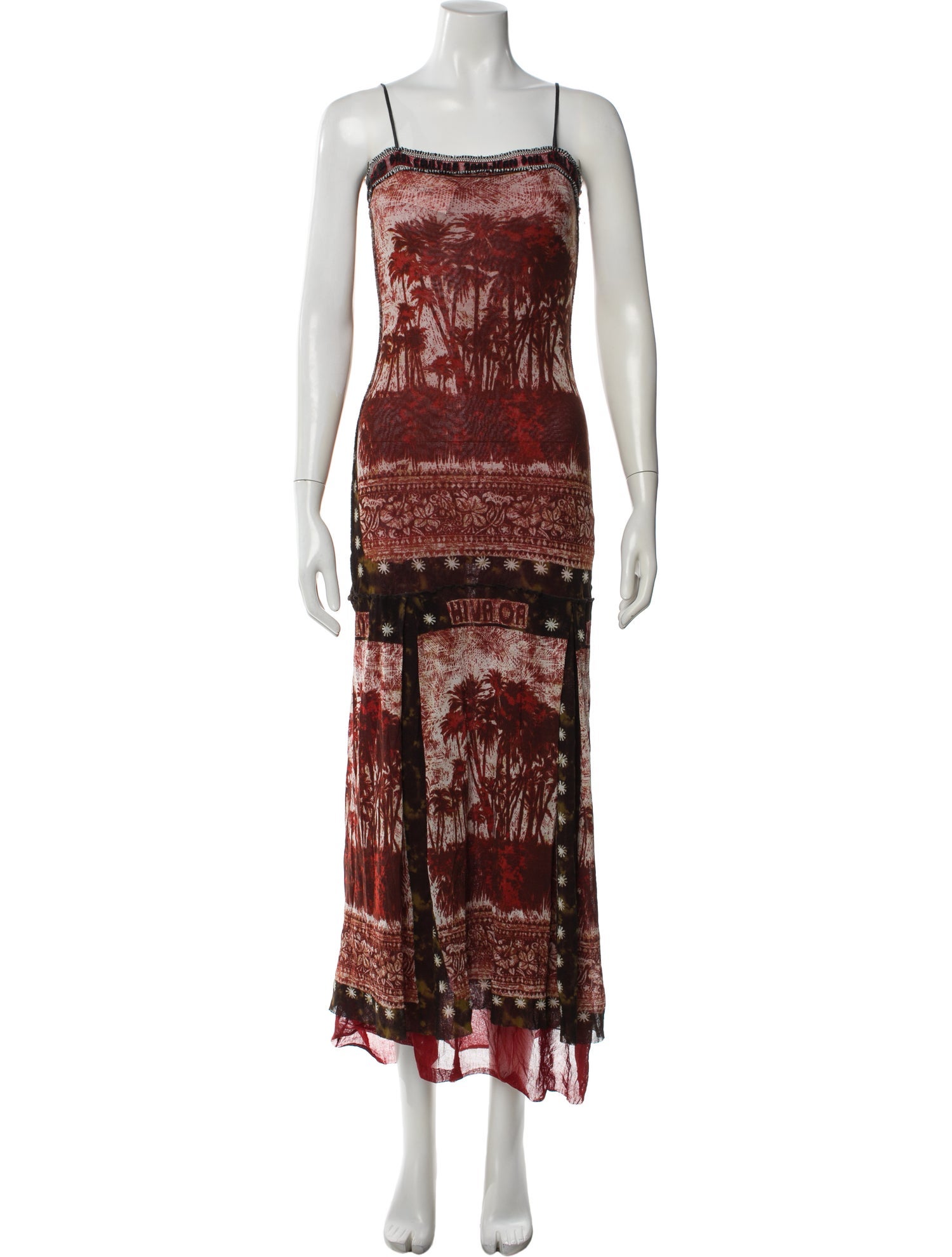 Jean Paul Gaultier Classique Vintage Long Dress