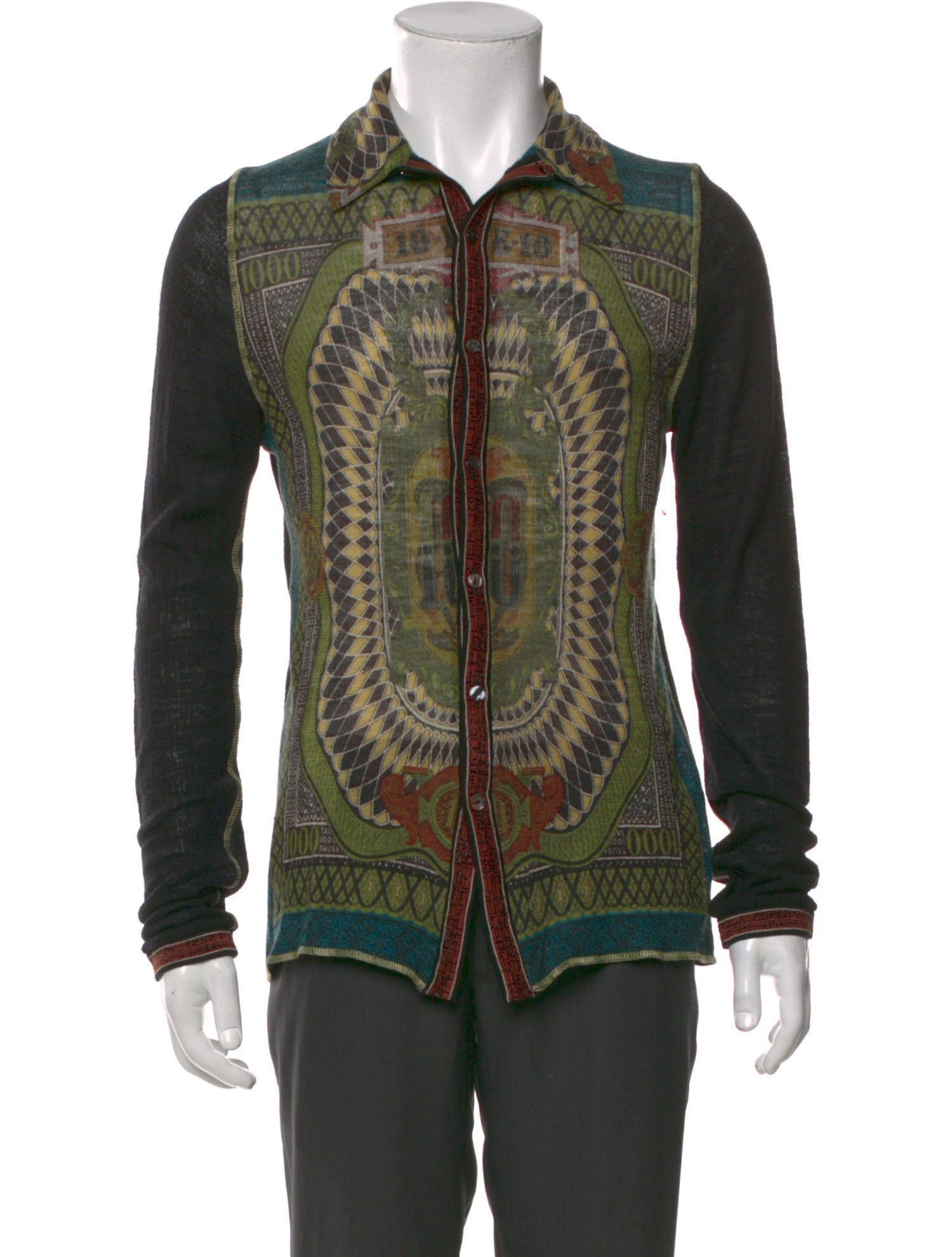 Jean Paul Gaultier Vintage Wool Shirt