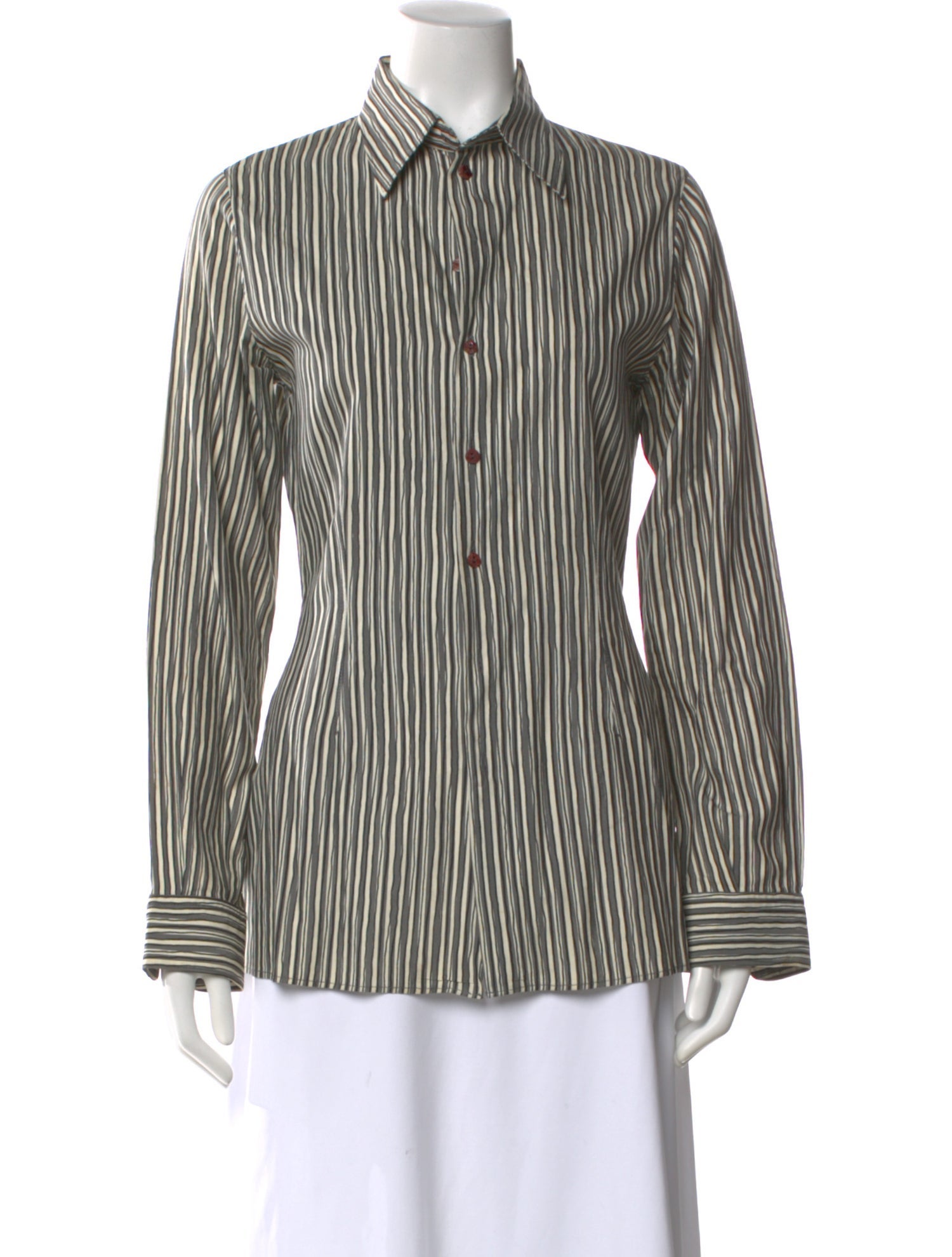 Jean Paul Gaultier Vintage 1990's Button-Up Top