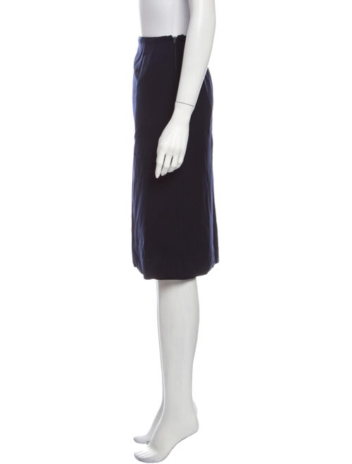 Jean Muir Wool Knee-Length Skirt