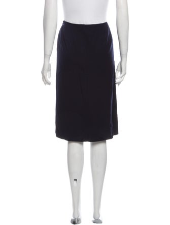 Jean Muir Wool Knee-Length Skirt