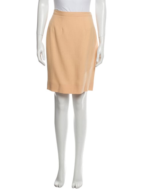 Jean Muir Silk Knee-Length Skirt