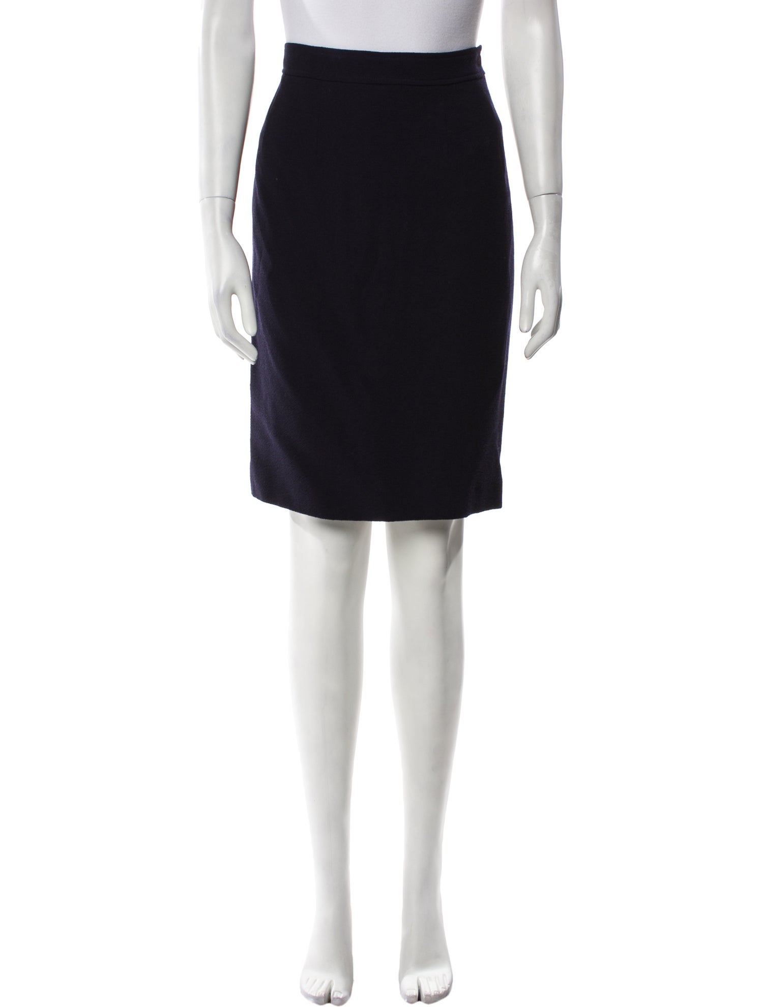 Jean Muir Wool Knee-Length Skirt