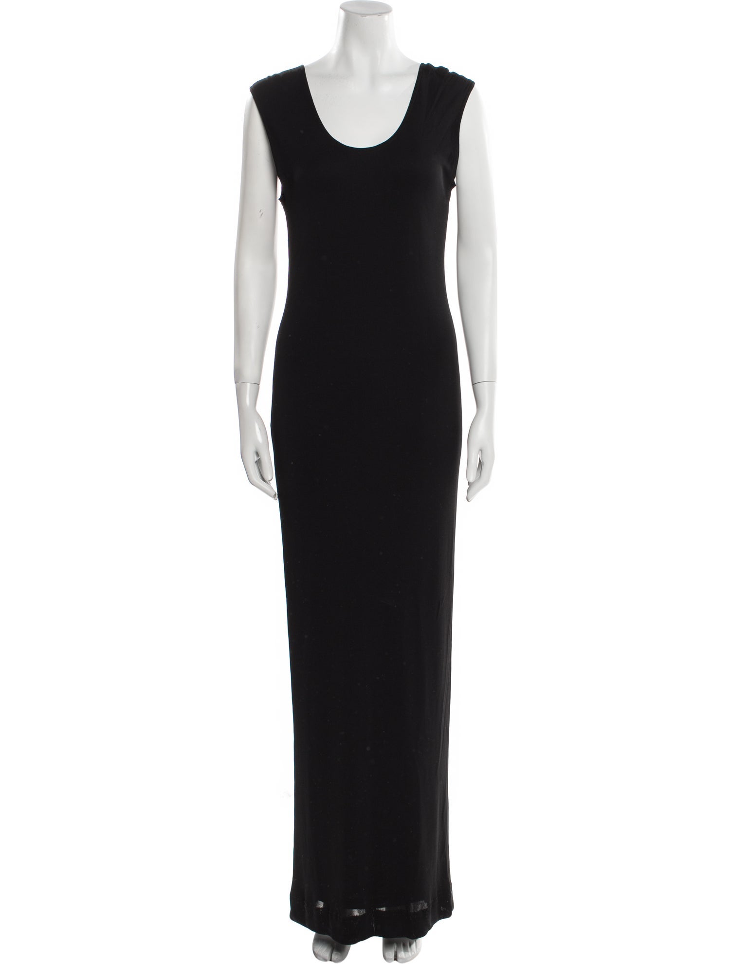 Jean Muir Scoop Neck Long Dress