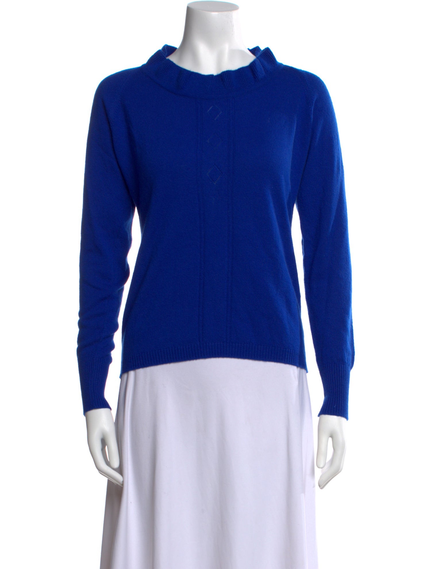 Jean Muir Cashmere Mock Neck Sweater