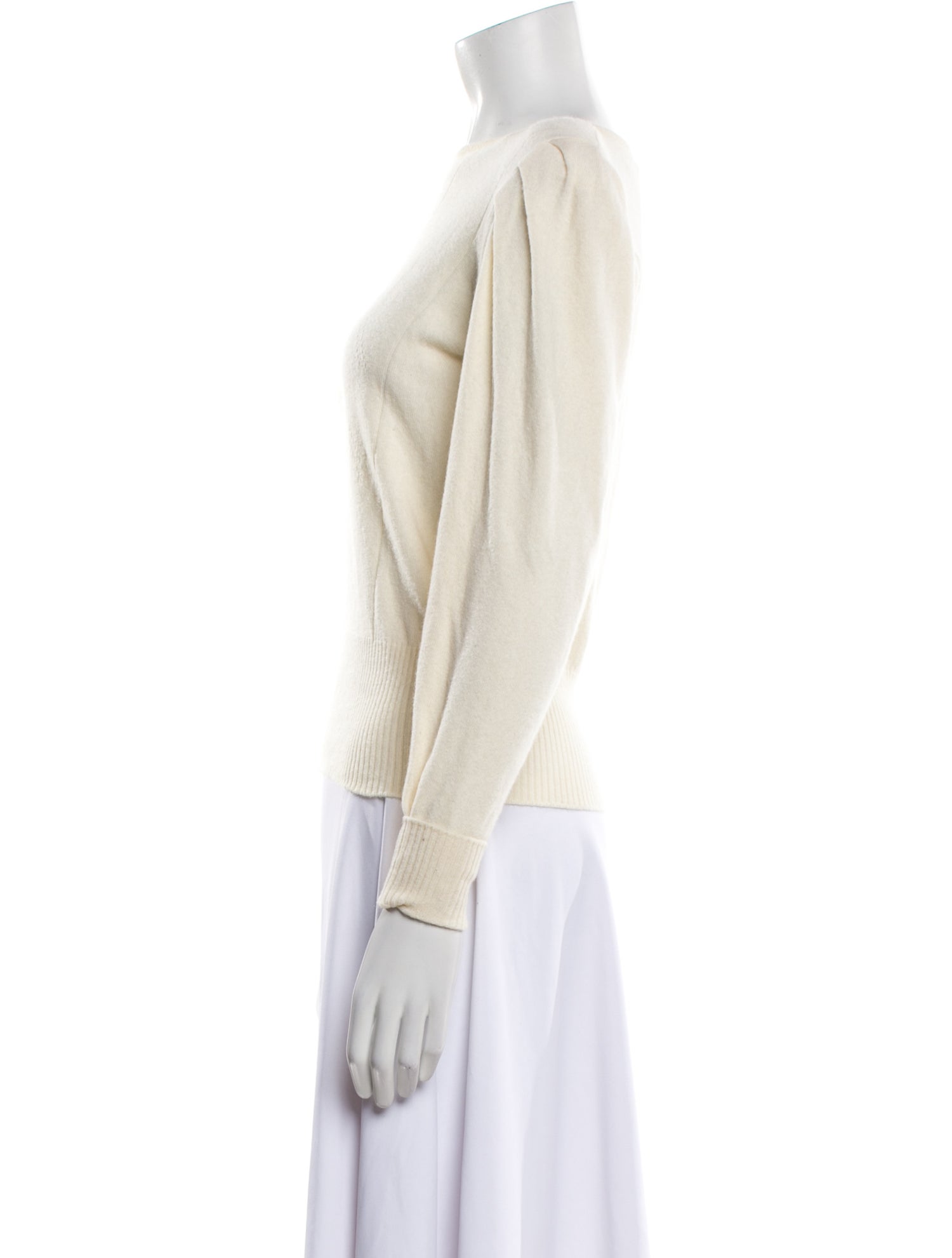 Jean Muir Cashmere Bateau Neckline Sweater