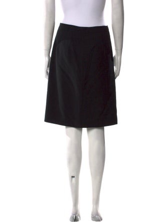 Jean Muir Wool Knee-Length Skirt