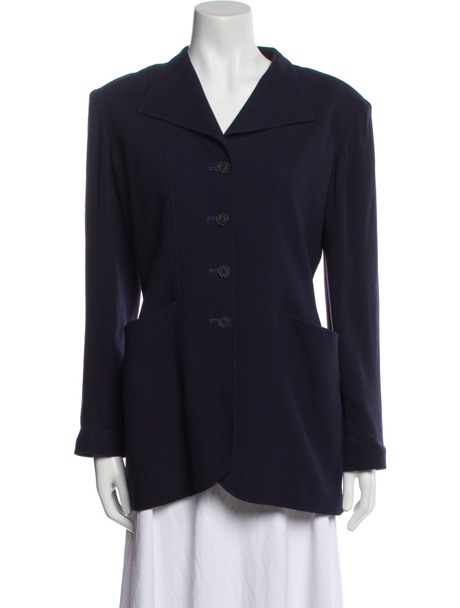 Jean Muir Vintage 1980's Peacoat