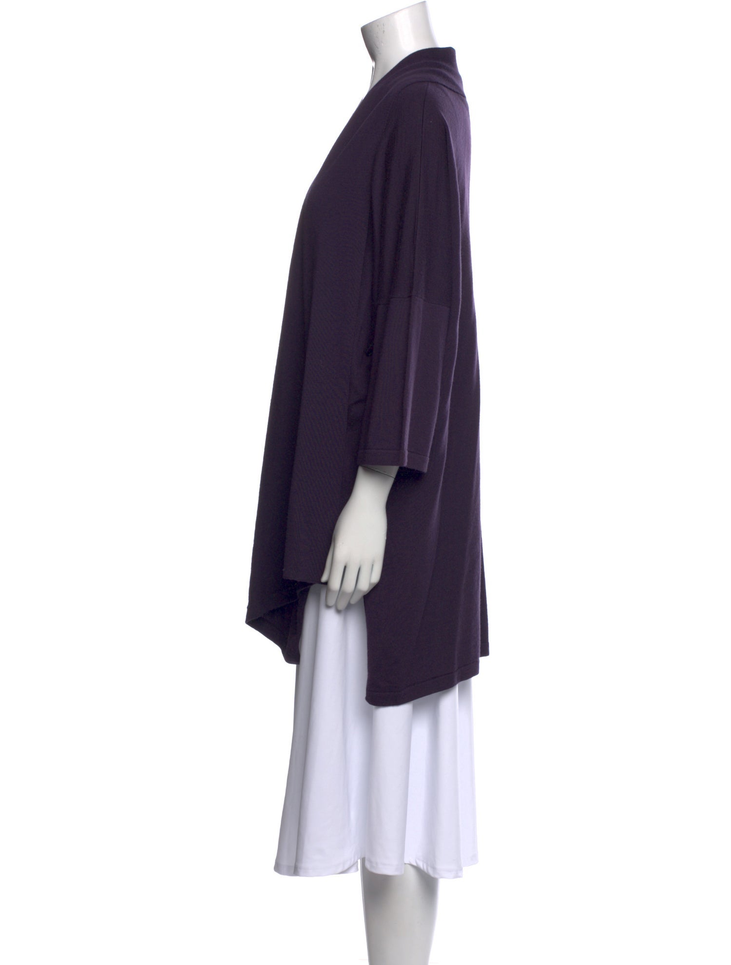 Jean Muir Wool Open Front Sweater