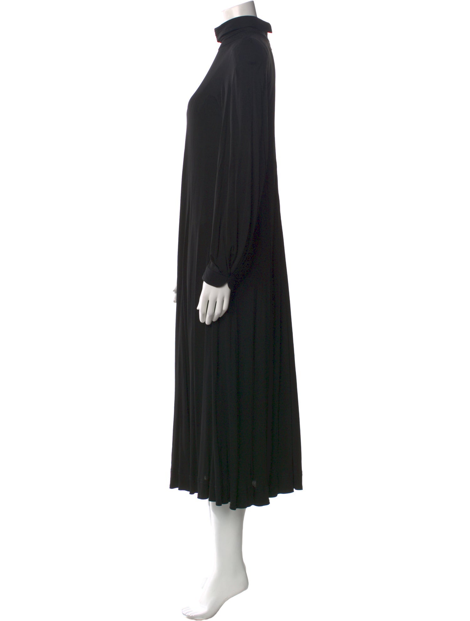 Jean Muir Turtleneck Long Dress