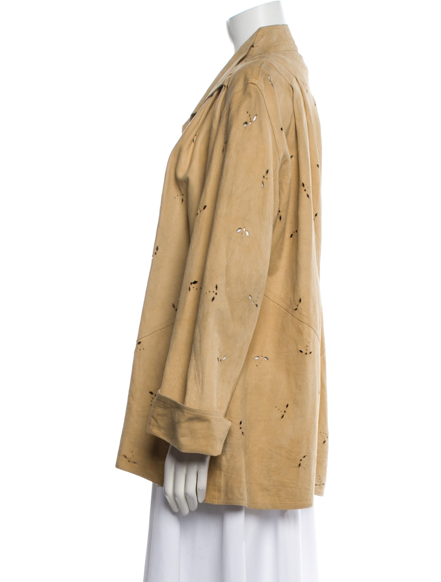 Jean Muir Leather Coat