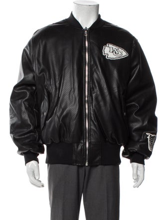 Jeff Hamilton Graphic Print Bomber Jacket