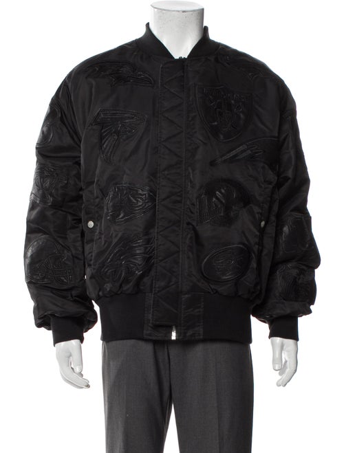 Jeff Hamilton Graphic Print Bomber Jacket