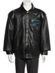 Jeff Hamilton Graphic Print Moto Jacket