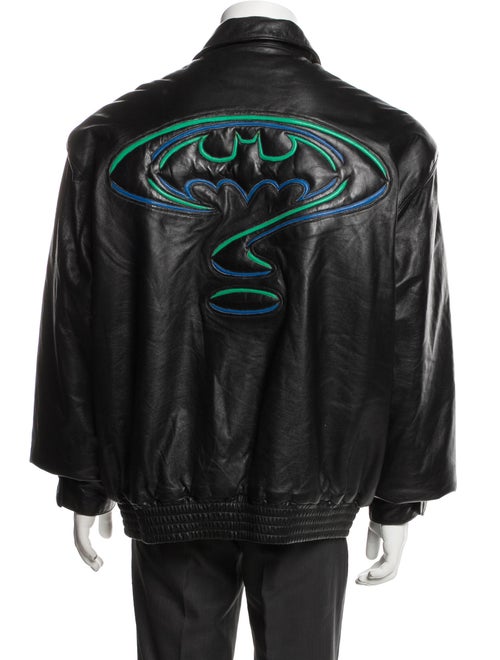 Jeff Hamilton Graphic Print Moto Jacket