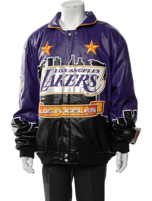 Jeff Hamilton Los Angeles Lakers Graphic Print Windbreaker