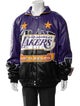 Jeff Hamilton Los Angeles Lakers Graphic Print Windbreaker