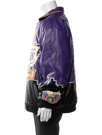 Jeff Hamilton Los Angeles Lakers Graphic Print Windbreaker