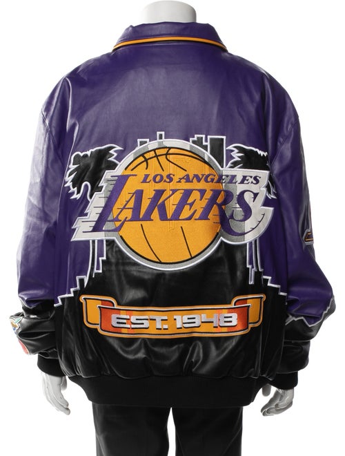 Jeff Hamilton Los Angeles Lakers Graphic Print Windbreaker